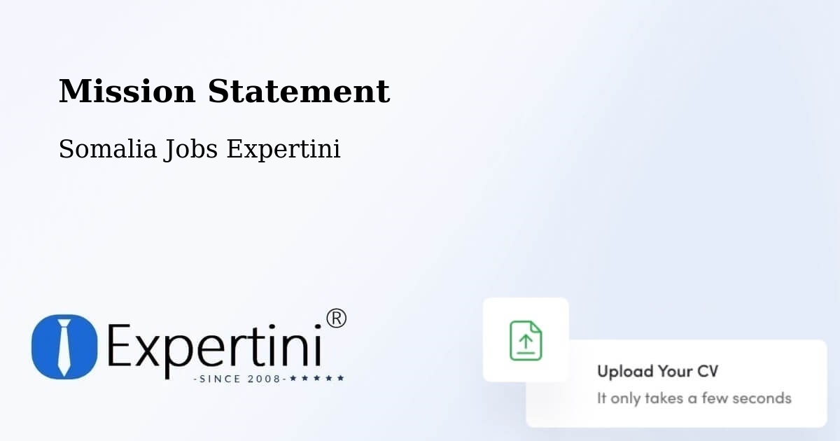 Corporate Mission – Jawhar - Somalia Jobs Expertini